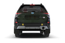 Rally Armor 2026 Subaru Forester Wilderness Black UR Mud Flap w/ Wild Orange Logo ralMF152-UR-BLK-WOR