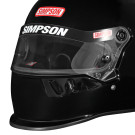 Simpson Racing Vudo Helmet - Small - Black - SA2025 9950012