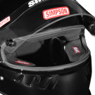 Simpson Racing Vudo Helmet - Small - Black - SA2025 9950012