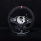 StradaWerks  Alcantara | Red Stripe Steering Wheel - G80 M3 | G82/G83 M4