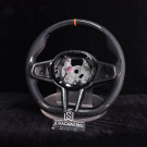 StradaWerks  Carbon Fiber Steering Wheel "Sleek" - G80 M3 | G82/G83 M4