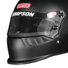 Simpson Racing Vudo Helmet - Large - Matte Black - SA2025 9950038