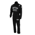 Simpson Racing Checkers Suit Black - Small CK02121