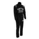 Simpson Racing Checkers Suit Black - Small CK02121