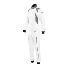 Simpson Racing DNA SLT Racing Suit - Small - White - FIA 8856-2018 - SFI 3.2A/5 F301161
