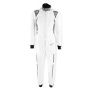 Simpson Racing DNA SLT Racing Suit - Large - White - FIA 8856-2018 - SFI 3.2A/5 F301361