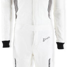 Simpson Racing DNA SLT Racing Suit - X-Large - White - FIA 8856-2018 - SFI 3.2A/5 F301461