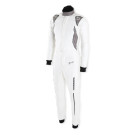 Simpson Racing DNA SLT Racing Suit - 2X-Large - White - FIA 8856-2018 - SFI 3.2A/5 F301561