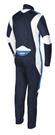 Simpson Racing Supercoil Racing Suit Blue - Navy/Bush Blue/White SC04201