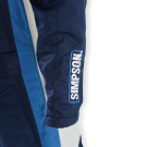 Simpson Racing Supercoil Racing Suit Blue - Navy/Bush Blue/White SC04201