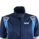 Simpson Racing Supercoil Racing Suit Blue - XXL - Navy/Bush Blue/White SC04501