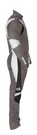 Simpson Racing SUPERCOIL Racing SUIT ALLOY - XXL - Alloy/Black/White SC05501