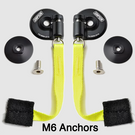 Simpson Racing Hybrid Sport - M61 Quick Release w/ Dual End Tethers - Small HSSML11M61FIA