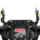 Simpson Racing Hybrid Youth Sport - Standard quick release and D-ring anchors HSYTH11SAS