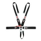 Simpson Racing LCL 55" Lap Bolt-In 5-Point Pull-Down Harness Black 29110BKH