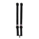 Simpson Racing L&L,BOLT,2X2,NO PAD,Black,16.1 1B11NIKX