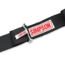 Simpson Racing STD. Latch & Link 5pt. Harness - 62" Lap - Black - SFI 16.1 29061BK