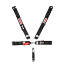 Simpson Racing STD. Latch & Link 5pt. Harness - Black 29075BK