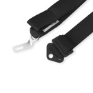 Simpson Racing Latch FX2 Belt HARNESS 2" LFX2 BI 16.1 - Black 29083BKX