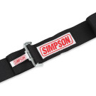 Simpson Racing Lever Camlock Bolt In 5-Point Harness - 55" Lap - Black - SFI 16.1 29110BK