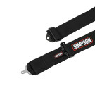 Simpson Racing 3" Camlock Harness - Rotary Camlock - 55" - Pull Down - All Black 29110BKR1X