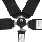 Simpson Racing 3" Camlock Harness - Rotary Camlock - 55" - Pull Down - All Black 29110BKR1X
