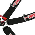 Simpson Racing Drag Camlock Harness - DRAG RACE 5-WAY NOMEX BLACK 29116BK