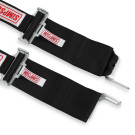 Simpson Racing Latch and Link Shoulder Harnesses - Compatible with SFI 38.1 Head and Neck restraint. Individual shoulder harnesses 30010BK