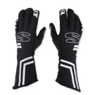 Simpson Racing Endurance Gloves Medium - Black - SFI 3.3/5 EGMK