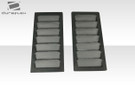 Duraflex Universal GT1 Hood Vents - 2 Piece (S) - 116572