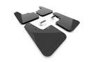 Rally Armor   2026 Subaru Outback & Outback Wilderness Black UR Mud Flap Metallic Black Logo ralMF136-UR-BLK-MBK
