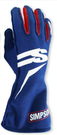 Simpson Racing Airspeed Gloves - Small - Blue - SFI 3.3/5 ASBSM