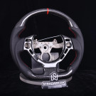 StradaWerks  Red Stripe | Perforated Leather Steering Wheel - R35 GTR (09-16)
