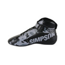 Simpson Racing DNA X2 Shoe Size 12 - Blackout DX2120K