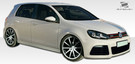 Duraflex 2010-2014 Volkswagen Golf GTI Jetta Sportwagen R Look Front Bumper Cover - 1 Piece - 107532