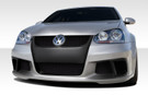 Duraflex 2005-2010 Volkswagen Jetta Duraflex R-GT Wide Body Front Bumper Cover - 3 Piece - 107875