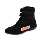 Simpson Racing Hightop Shoes SIZE 12.5 Black 28125BK