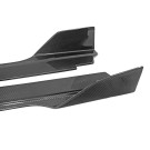 StradaWerks  Dry Carbon Fiber Side Skirts - Lamborghini Huracan