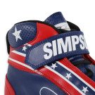 Simpson Racing DNA X2 Shoe Size 11.5 - Patriot DX2115P