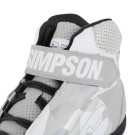 Simpson Racing DNA X2 Shoe Size 12.5 - Snow DX2125W