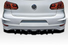 Duraflex 2010-2014 Volkswagen Golf GTI R400 Look Rear Bumper Cover - 1 Piece (S) - 118318