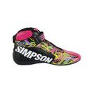 Simpson Racing DNA X2 Shoe Size 13.5 - Sonic DX2135S