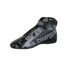 Simpson Racing DNA X2 Shoe Size 6 - Blackout DX2600K