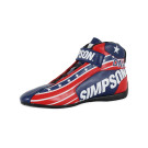 Simpson Racing DNA X2 Shoe Size 9 - Patriot DX2900P