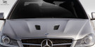 Duraflex Universal Black Series Look Hood Ducts Scoops Vents - 2 Piece (S) - 112445