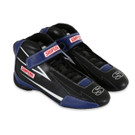 Simpson Racing Supercoil Shoe Black/Blue - Size 12 SC120B