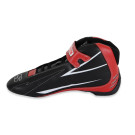 Simpson Racing Supercoil Shoe Black/Red - Size 12.5 SC125R