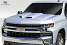 Duraflex Universal Feed Dual Ram Air Hood Scoop - 1 Piece - 114557