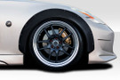 Duraflex Universal Glider V1 2.7" Fender Flares - 2 Piece - 114546