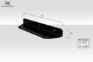 Duraflex Universal VRX V2 Tall Wing Complete Kit - 9 Piece - 115118